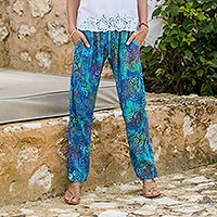 Batik rayon pants, New Mandala